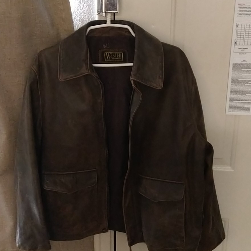 Wested leather raiders of the lost ark jacket